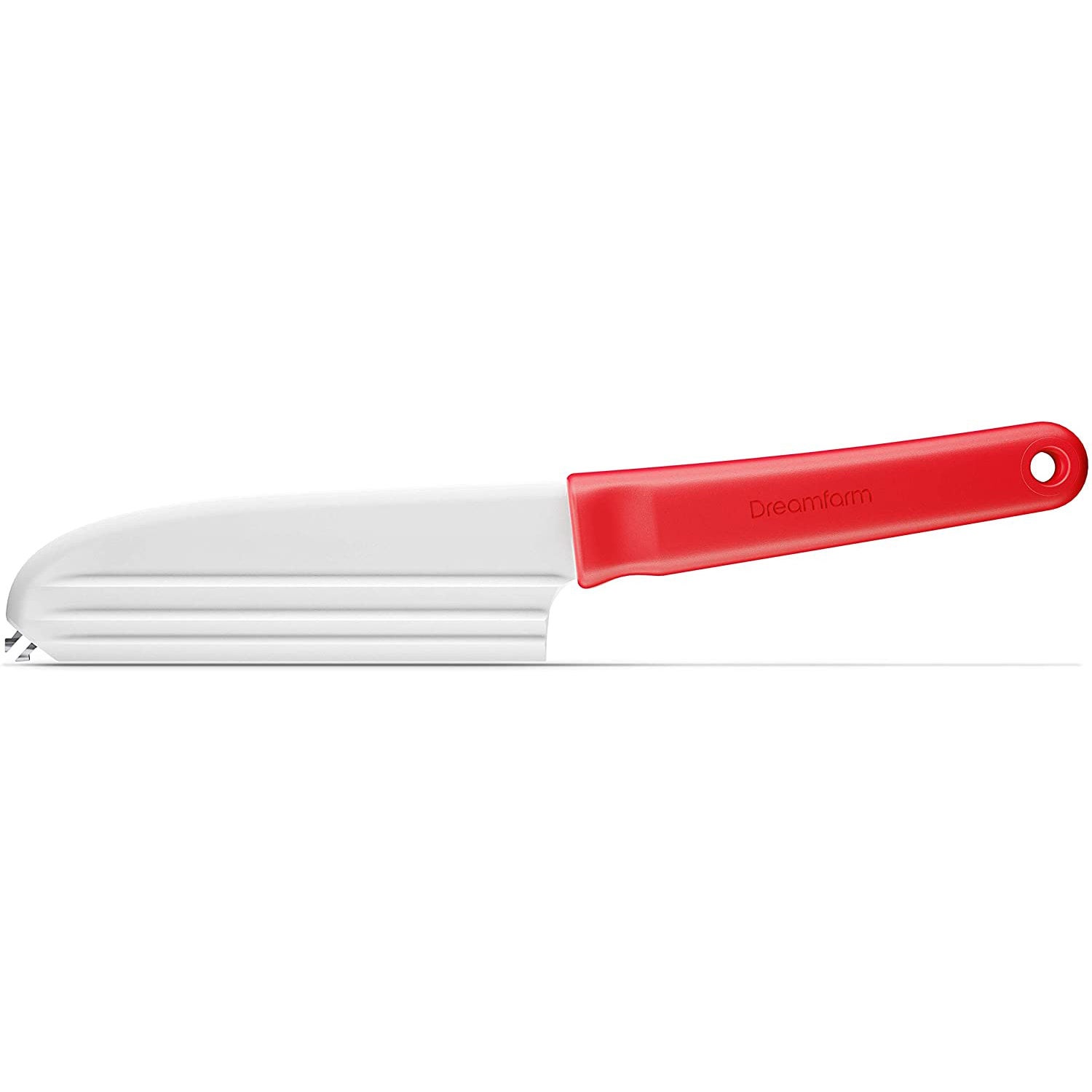 Dreamfarm Knibble NonStick Cheese Knife with Stainless Steel Fork